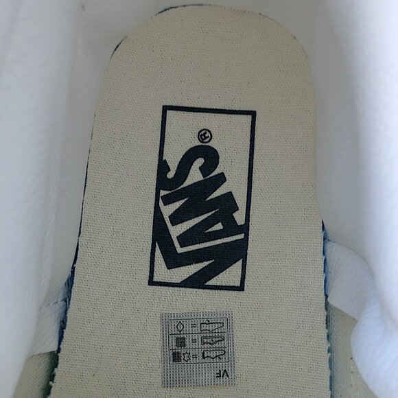 Vans Men's Sk8-Hi Reconstruct Suede / Canvas Sneaker in Fantastic Olive Camo - Picture 9 of 15